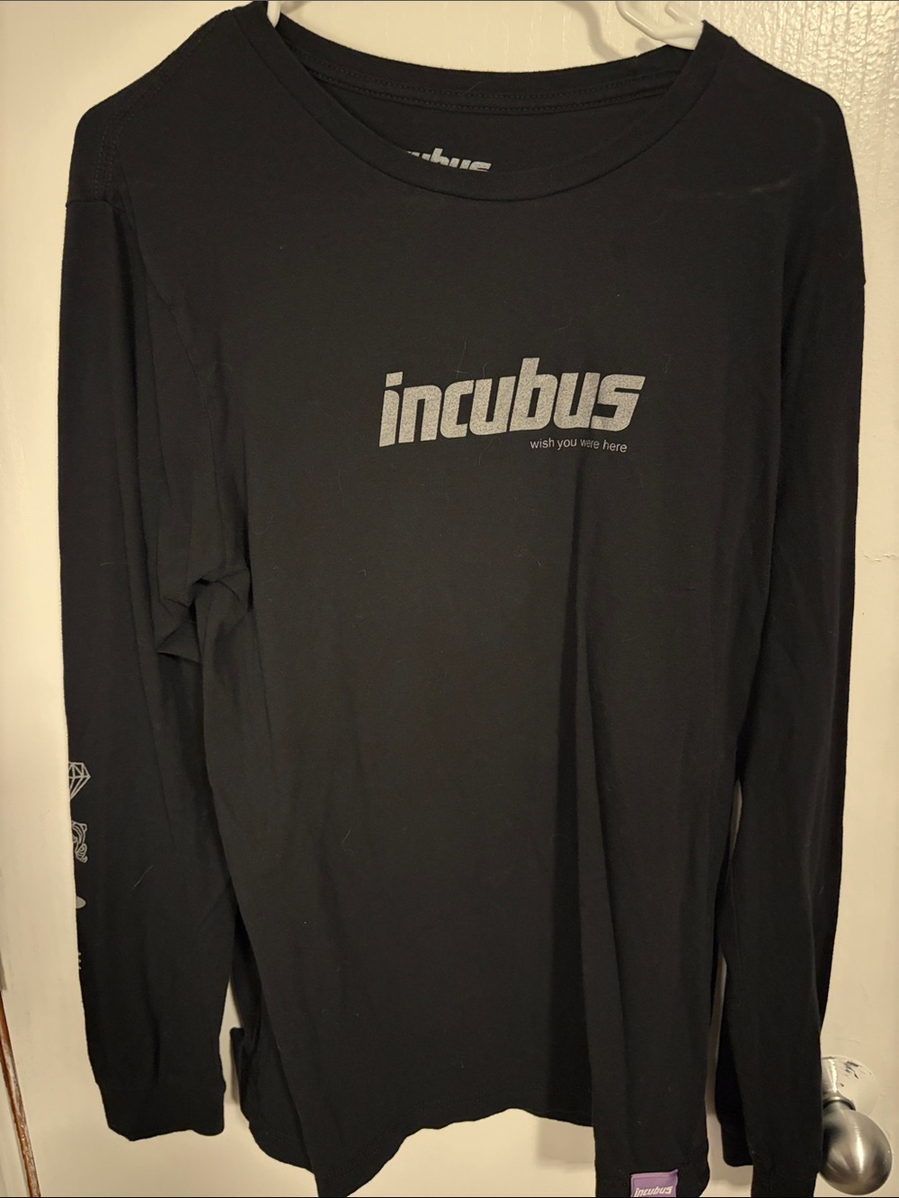 Black Long Sleeve Logo Shirt